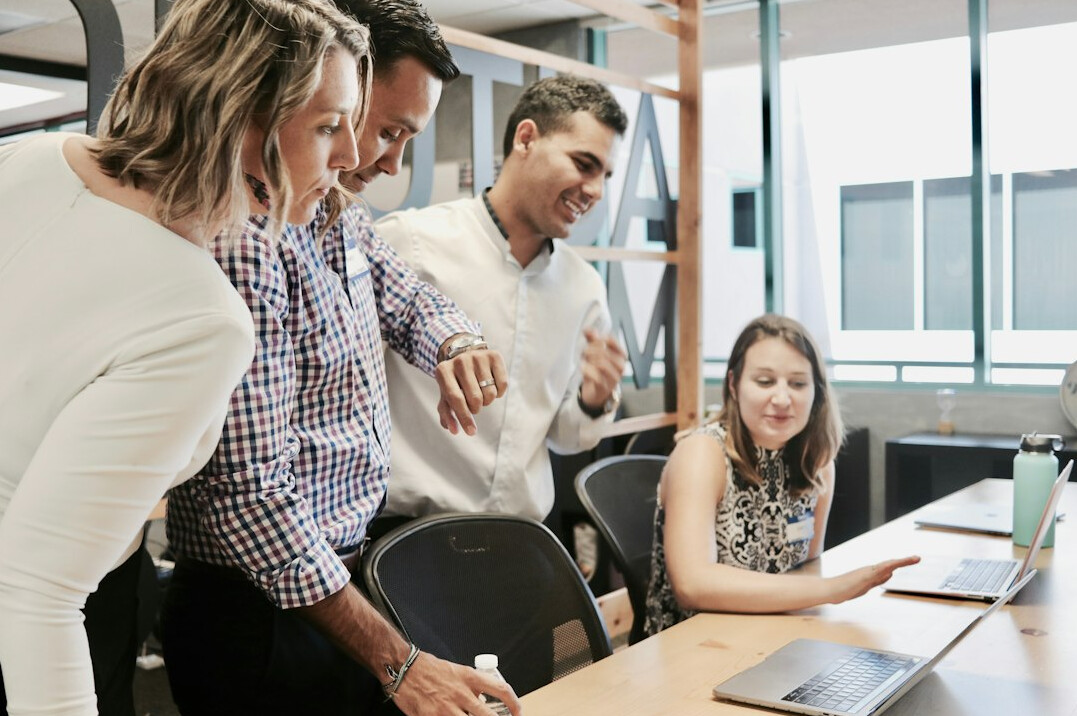 business team training session