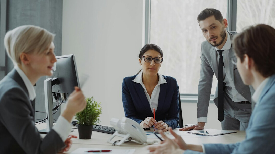 business team meeting